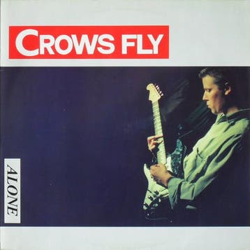 LP gebruikt - Crows Fly - Alone, Verzenden, Zo goed als nieuw, Overige formaten