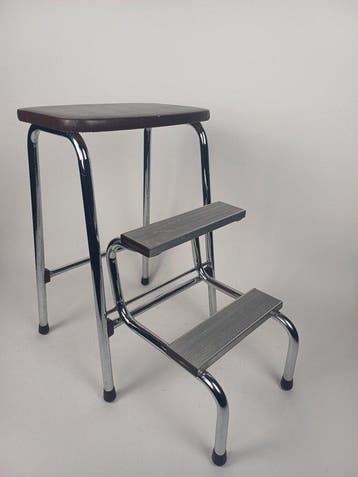 Brabantia - Trapje - Staal, Aluminium, Vinyl - Huishoudtrap