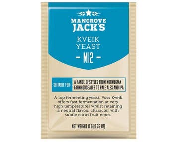Mangrove Jacks - M12 Kveik gist - 10 g (Stoken & Brouwen), Ophalen of Verzenden, Nieuw, Overige materialen, Overige typen