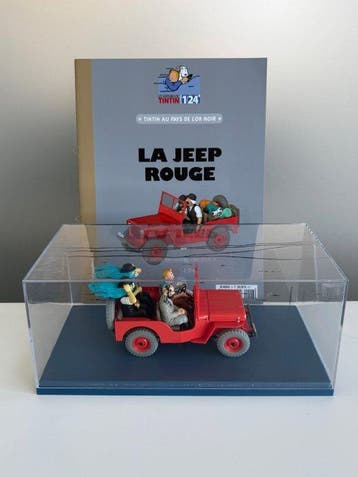 collection Hachette 1/24 - Modelauto - N°6– Jeep rouge -, Nieuw