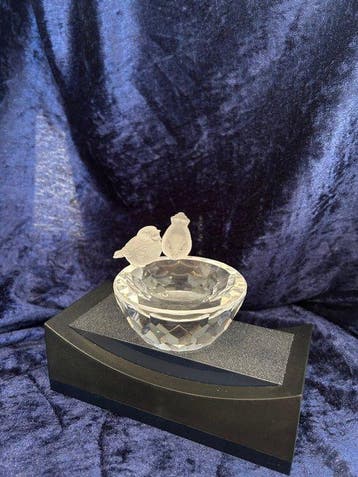 Swarovski - Beeldje - Bird Bath 010029 - Box + Certificate -