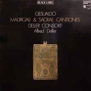 LP gebruikt - Gesualdo - Madrigali &amp; Sacrae Cantiones, Verzenden, Zo goed als nieuw, Overige formaten