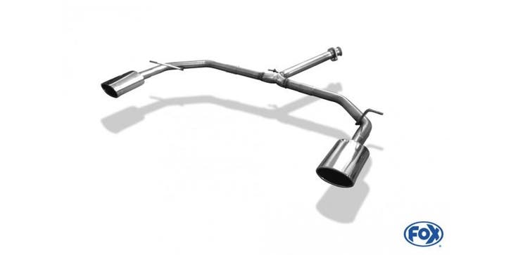 FOX Toyota RAV 4 IV uitlaatsysteem rechts/links passend voor, Auto-onderdelen, Uitlaatsystemen, Nieuw, Verzenden