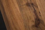 Massief houten eettafel MAMMUT 160cm wilde acacia, Huis en Inrichting, Tafels | Eettafels, Ophalen of Verzenden, Nieuw