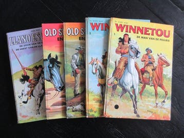 Winnetou en Old Shatterhand 1 t/m 5 - Complete reeks HC - 5, Nieuw