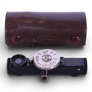 Leitz FOKOS externe afstandsmeter (rangefinder) voor Leica, Verzenden, Zo goed als nieuw