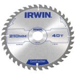 Zaagblad Irwin 210 x 30mm x 40T ATB (Zaagbladen), Verzenden, Nieuw