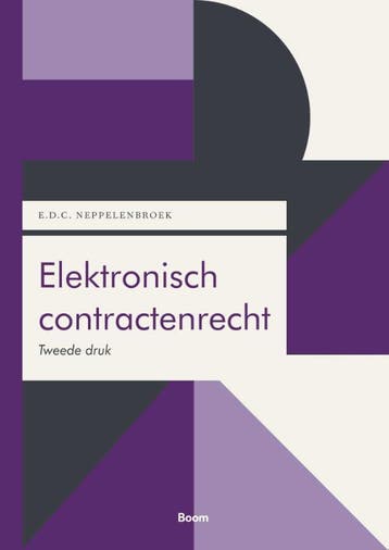 Elektronisch contractenrecht 9789462904323, Boeken, Studieboeken en Cursussen, Zo goed als nieuw