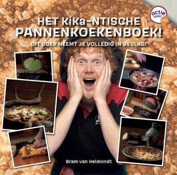 9789465114910 Het Kika-ntische Pannenkoekenboek!, Verzenden, Zo goed als nieuw, Bram van Helmondt