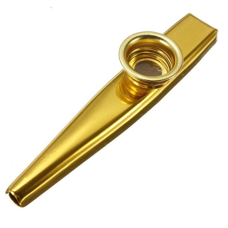 Kazoo metaal, Muziek en Instrumenten, Blaasinstrumenten | Overige, Verzenden