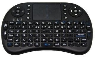 Mini wireless draadloos toetsenbord + muis afstandsbediening, Audio, Tv en Foto, Afstandsbedieningen, Nieuw, Verzenden