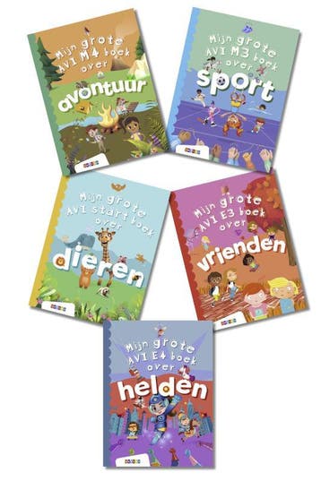 Pakket Mijn Grote Avi Boeken (5 Titels) |  | Nieuw, Ophalen of Verzenden, Nieuw