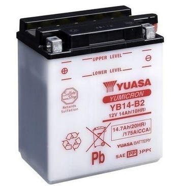Yuasa YB14-B2 accu, Motoren, Verzenden, Nieuw