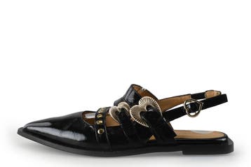 Toral Slingbacks in maat 39 Zwart, Verzenden, Zwart, Zo goed als nieuw, Toral