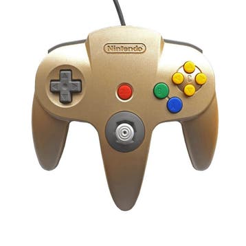 Originele Nintendo 64 Controller Gold - Gamecube Stijl, Spelcomputers en Games, Spelcomputers | Nintendo 64, Ophalen of Verzenden