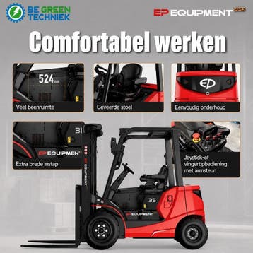 EP PRO – Elektrische Heftruck – 2500 / 3000 / 3500 kg vanaf:, 3000 tot 4000 kg, Heftruck, Elektrisch, Verzenden