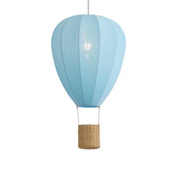 Kinder hanglamp blauw luchtballon - Air Balloon, Huis en Inrichting, Lampen | Hanglampen, Verzenden, Nieuw, Stof, Voor kinderen