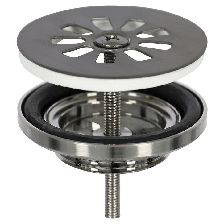 Fontein Afvoerplug Differnz Mix Gunmetal, Doe-het-zelf en Verbouw, Buizen en Afvoer, Overige typen, Nieuw, Ophalen of Verzenden