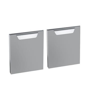 GGM Gastro | (2 stuks) Onderbouwdeur - 400mm | TB974 | TB974, Verzenden, Nieuw in verpakking
