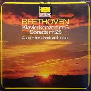 LP gebruikt - Beethoven - Klavierkonzert Nr. 5 Sonate Nr. 25, Verzenden, Zo goed als nieuw, Overige formaten