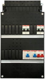 ABB groepenkast 4 groepen 1-fase, Doe-het-zelf en Verbouw, Elektra en Kabels, Nieuw