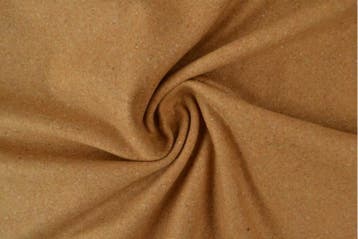 Wol 380 g/m² Beige - rol 10 meter, Verzenden, Nieuw, Beige