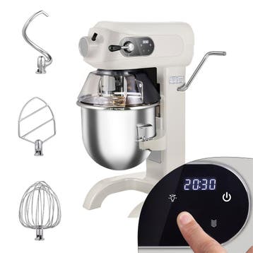 GGM Gastro | Planeetmenger - 20 liter - 1,1kW - met display,, Witgoed en Apparatuur, Keukenmixers, Verzenden, Nieuw