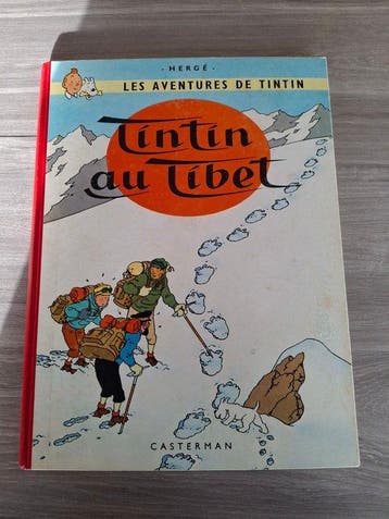 Tintin - Tintin au Tibet (B29) - C - 1 Album - Eerste, Boeken, Nieuw