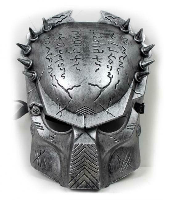 Predator Masker Zilver, Hobby en Vrije tijd, Feestartikelen, Nieuw