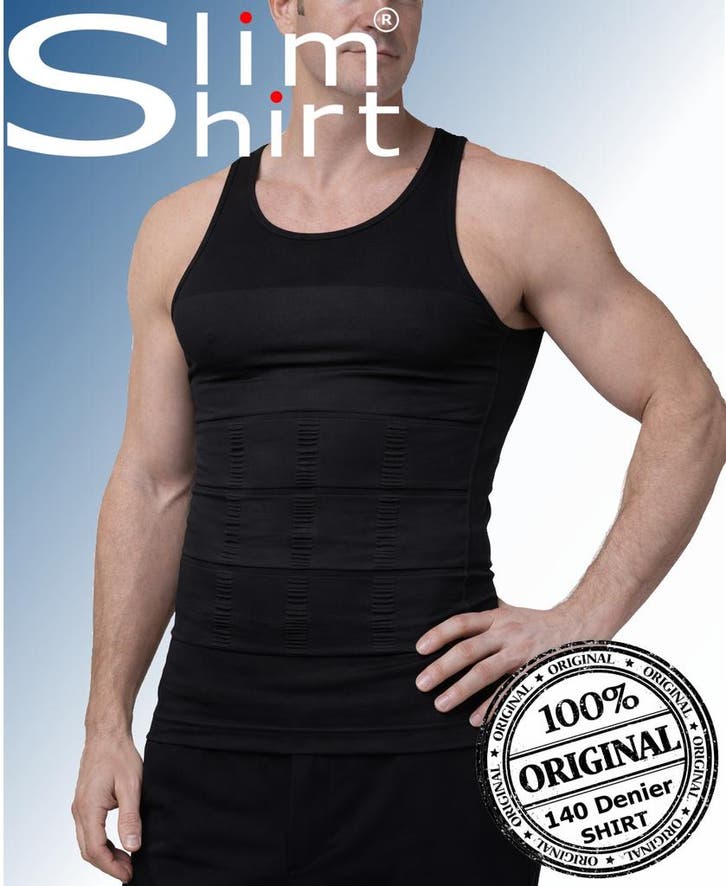 Slim Shaper – Het Orginele Corrigerende shapewear Hemd voor, Kleding | Heren, Ondergoed