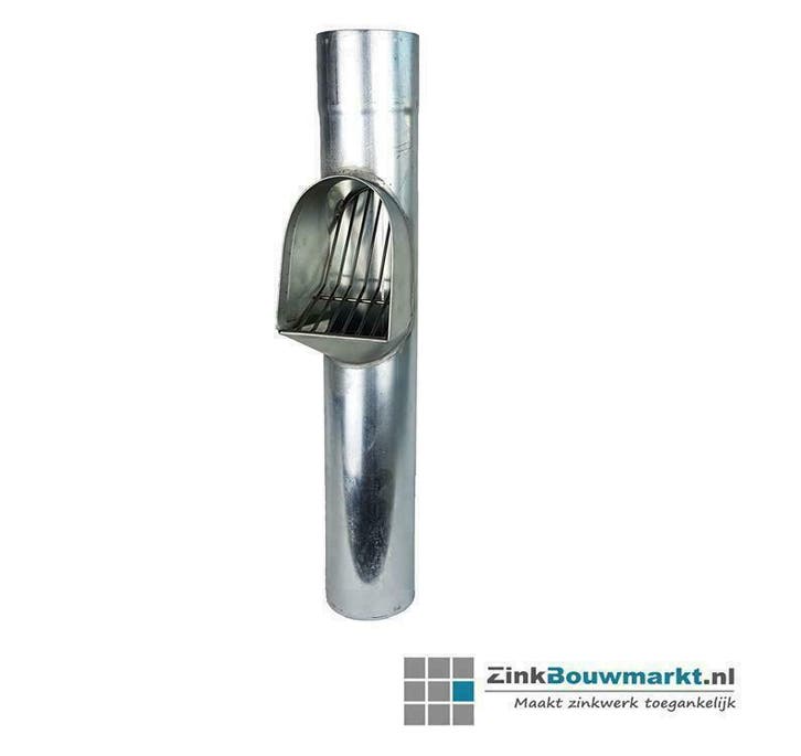 Zinken Bladvanger, bladafscheider, regentonklep en meer!, Doe-het-zelf en Verbouw, Buizen en Afvoer, Afvoer, Nieuw, 80 mm of meer
