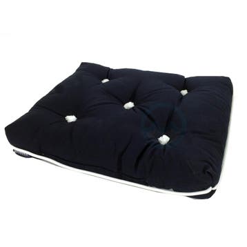 Talamex Kapokkussen-Kussen effen blauw, enkel, Ophalen of Verzenden, Nieuw