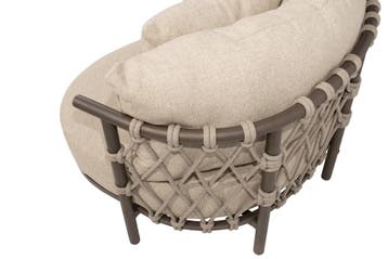 Ezra organische chaise longue loungeset  3 delig terre 4, Tuin en Terras, Tuinsets en Loungesets, Ophalen of Verzenden, Nieuw