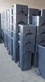 (Locatie Leiderdorp) ca. 180x minicontainer (zonder dekse