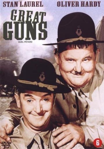 dvd - Laurel &amp; Hardy - Great Guns - Laurel &amp; Hard..., Verzenden, Zo goed als nieuw