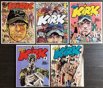 Sergent Kirk T1 à T5 - Série complète - 5x B - 5 Album -, Boeken, Nieuw