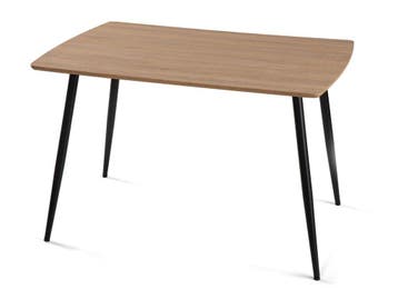 Eettafel CERAMON 120 Naturel, Huis en Inrichting, Tafels | Eettafels, 100 tot 150 cm, Verzenden, Nieuw, Vier personen