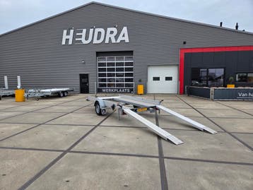 Gebruikte Anssems autotransporters AMT Eco 1300kg 340x180cm, Gebruikt