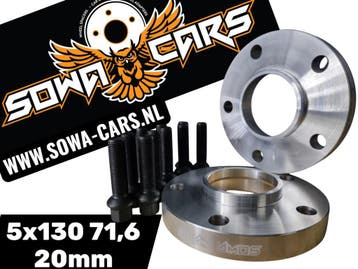 Spoorverbreders Spacers Porsche Cayman Cayenne 5x130 71,6, Verzenden