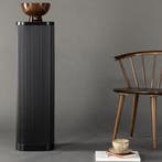 *WOONWINKEL* Geribbelde Zwarte Zuil, Verzenden, Nieuw