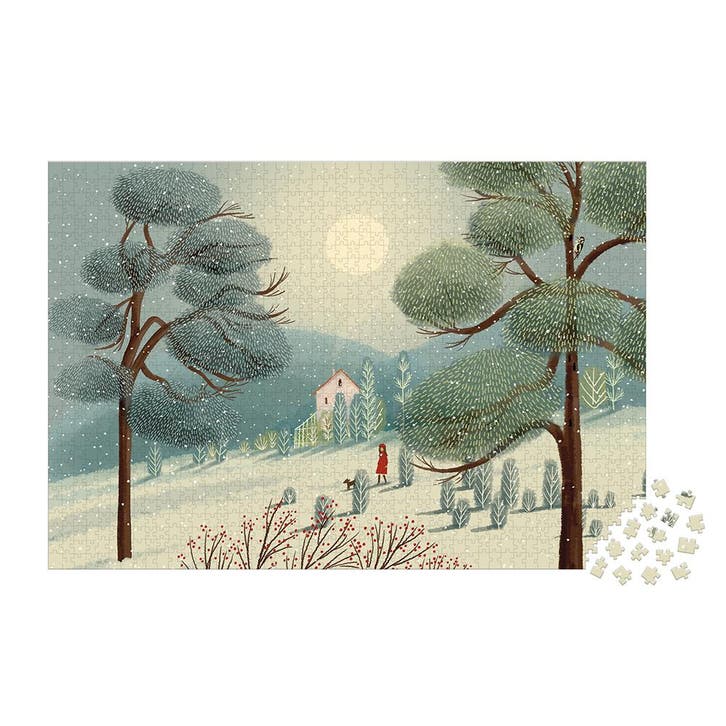 Janod puzzel - winters wonderland - van €26,99 voor €21,59, Kinderen en Baby's, Speelgoed | Overig, Ophalen of Verzenden