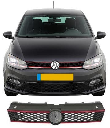 Grill | geschikt voor Volkswagen | Polo 6C | 2014-2017 | Spo, Verzenden, Nieuw, Volkswagen