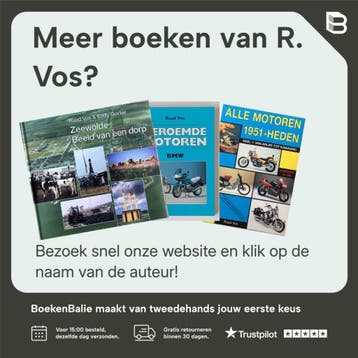 Alle motoren 1951-heden 1 Van Adler tot Kawasaki - R. Vos, Boeken, Verzenden, Zo goed als nieuw, R. Vos