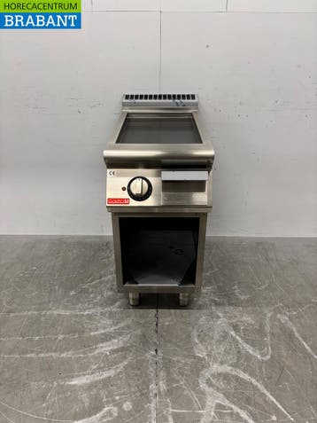 RVS Gastro M Gladde Bakplaat 40 cm 400V Horeca, Ophalen of Verzenden, Nieuw zonder verpakking