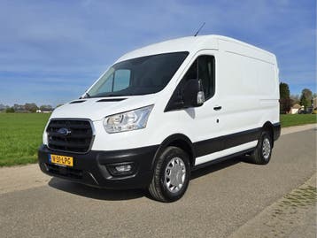 Ford Transit L2H2 | Financial Lease voor 283 p/mnd, Stof, Gebruikt, Overige carrosserieën, Wit