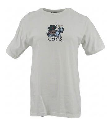Vans T-shirt in maat S Wit, Kleding | Dames, Vans, Verzenden, Zo goed als nieuw, Wit