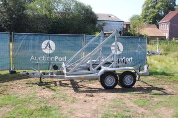 Veiling: Kabelhaspelwagen Ta-No 3500kg, Ophalen, Gebruikt