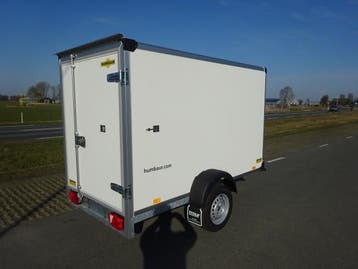 DEMO ACTIE PRIJS Humbaur gesloten afm. 251x132x152m 750kg, Ophalen, Nieuw