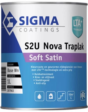 Sigma S2U Nova Traplak Soft Satin - BEIGE 3010-Y30R - 0,5..., Beige, Nieuw, Ophalen of Verzenden, Lak