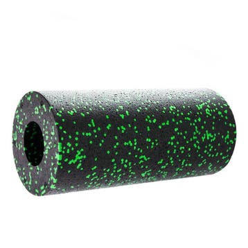 Foam Roller | Medium Hardheid | 33 cm | Zwart/Groen, Ophalen of Verzenden, Nieuw
